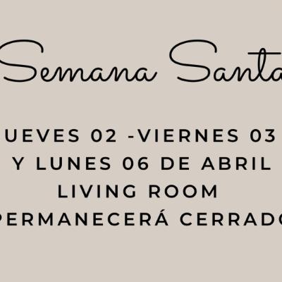 Semana Santa días cerrados